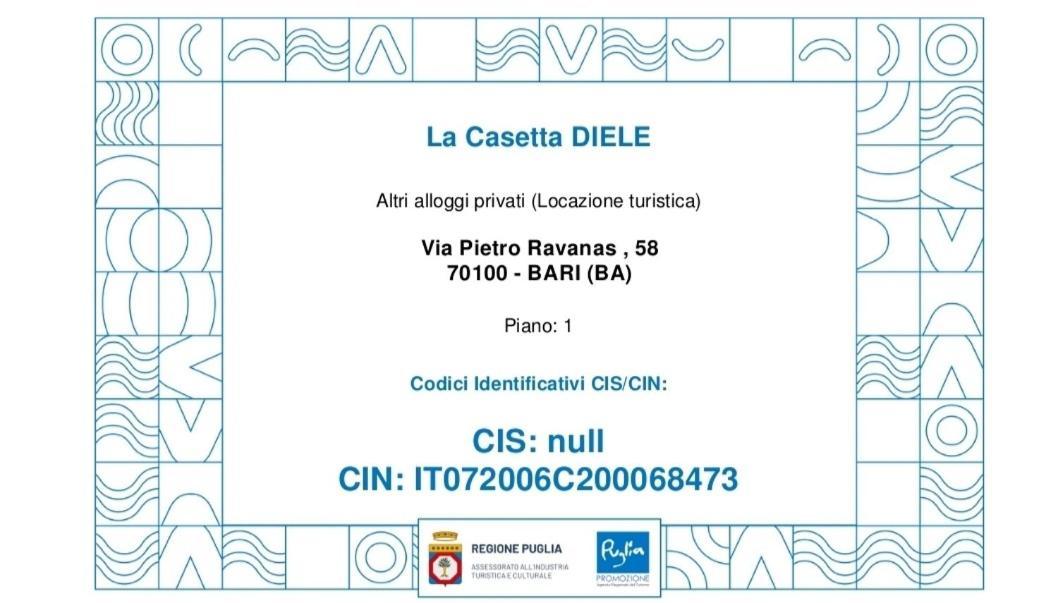 La Casetta Diele Bari Ngoại thất bức ảnh